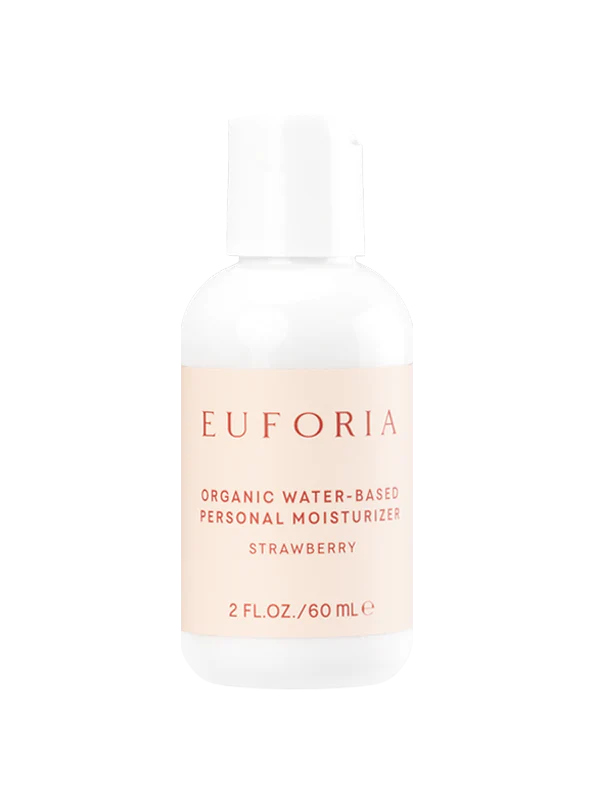 Euforia Organic Water-Based Personal Moisturizer - Strawberry