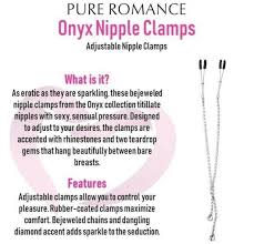 Onyx Nipple Clamps