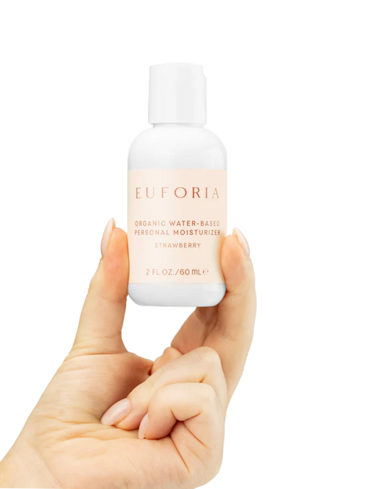 Euforia Organic Water-Based Personal Moisturizer - Strawberry